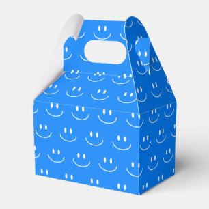 Ballotins Motif de sourire Ballotin bleu