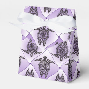 Ballotins Motif de tortues de mer chamanique - violet