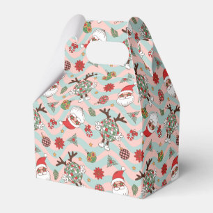 Ballotins Motif de vacances Disco Père Noël et Reindeer