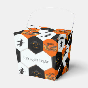 Ballotins Motif d'hexagones Halloween Trick or Treat