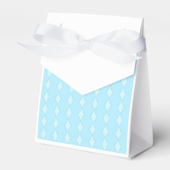 Ballotins Motif diamant aqua (Verso)