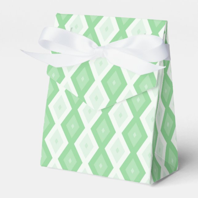 Ballotins Motif diamant vert pomme (Verso)