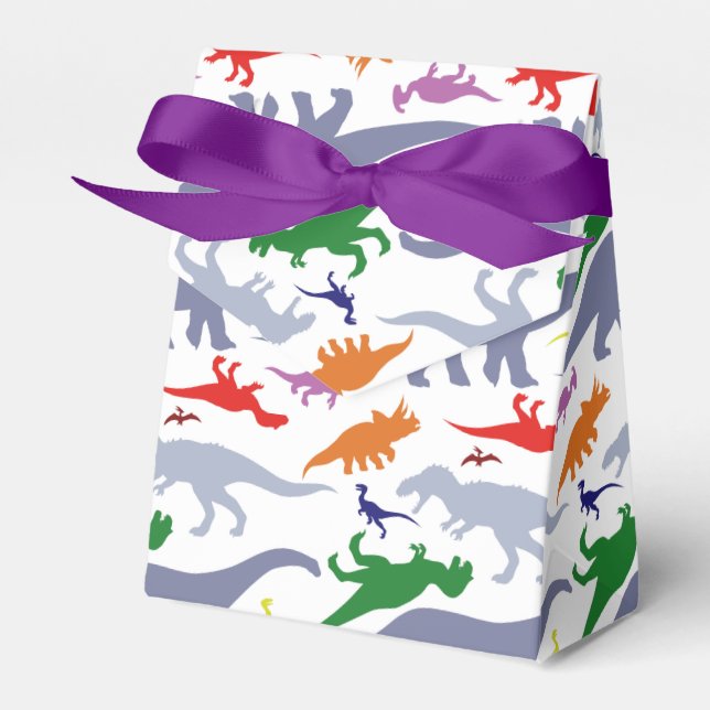 Ballotins Motif Dinosaure coloré (Lumière) (Verso)