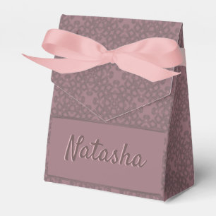 Ballotins Motif Dusty Rose personnalisé