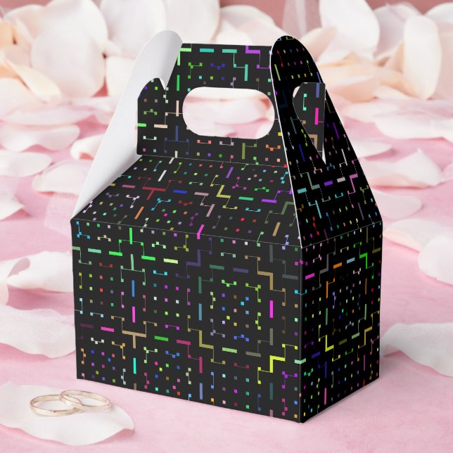 Ballotins Motif électronique de codage technique coloré  (Mariage)