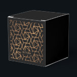 Ballotins Motif élégant noir et or<br><div class="desc">Motif élégant noir et or</div>