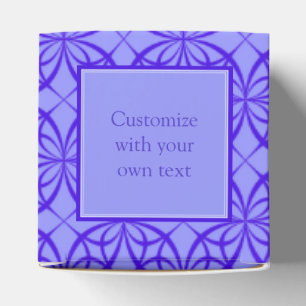 Ballotins Motif filigrané violet élégant Texte personnalisé