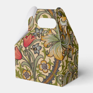 Ballotins Motif floral antique Lily dorée de William Morris
