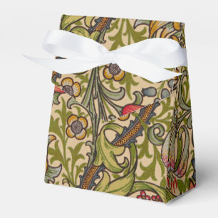 Ballotins Motif floral antique Lily dorée de William Morris