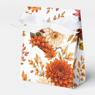 Ballotins Motif floral automnal vintage avec tournesols
