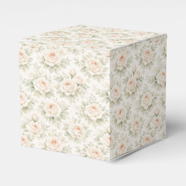 Ballotins Motif floral de mariage (Verso)