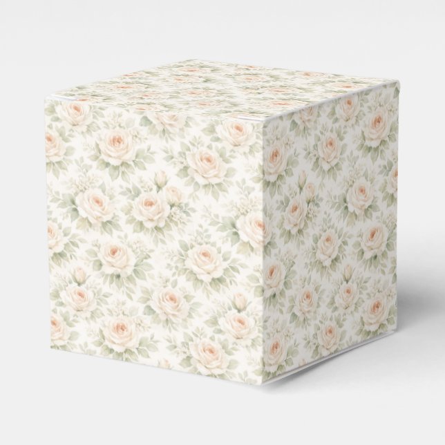 Ballotins Motif floral de mariage (Verso)