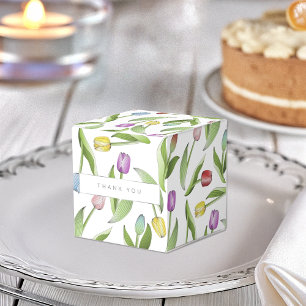 Ballotins Motif Floral De Tulipe Coloré Moderne Merci
