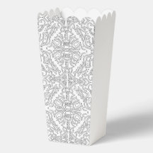Motif floral gris minimaliste