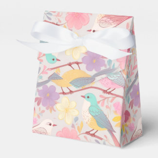 Ballotins Motif floral pastel