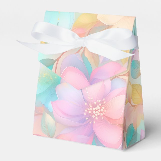 Ballotins Motif floral pastel (Verso)