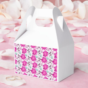 Ballotins Motif floral rose vibrant Fleurs modernes audaci