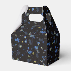 Ballotins Motif floral soufflé par vent