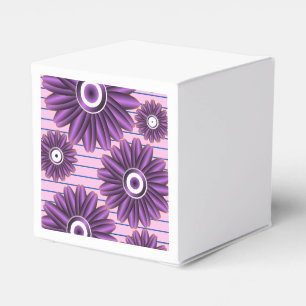 Ballotins Motif floral violet Design de fleurs abstrait mode