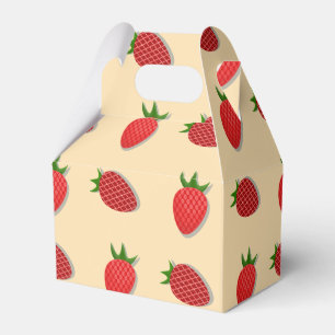 Ballotins Motif fraise pour des vibes estivales fruitées