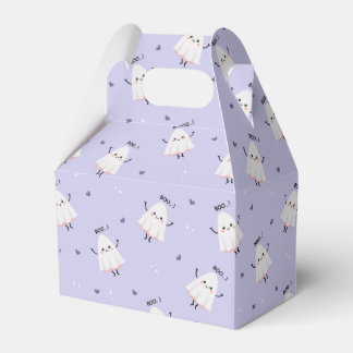 Ballotins Motif Ghost mignon avec "Boo !" Texte sur Lavender