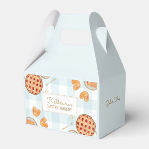Ballotins Motif Gingham Pâtisseries Aquarelle Boulangerie