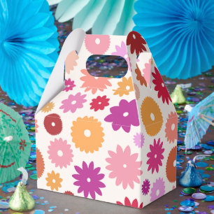 Ballotins Motif Grandes Fleurs Colorées