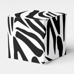 Ballotins Motif Imprimé Zèbre Noir et Blanc Audacieux