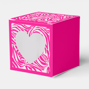 Ballotins Motif imprimé zèbre rose