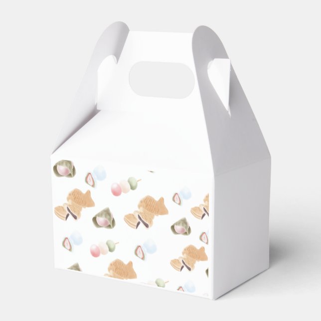 Ballotins Motif japonais Wagashi (Arrière)