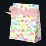 Ballotins Motif joli macaron français aquarelle<br><div class="desc">Motif de macaron français couleur arc-en-ciel peint à la main.</div>