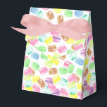Ballotins Motif joli macaron français aquarelle<br><div class="desc">Motif de macaron français couleur arc-en-ciel peint à la main.</div>