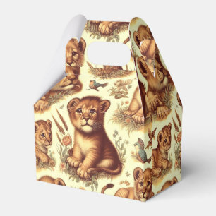 Ballotins Motif Lion vintage mignon bébé