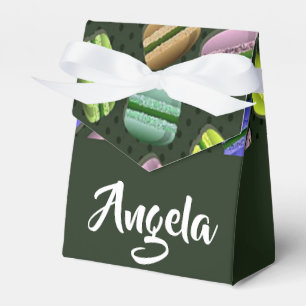 Ballotins Motif macaron de nom personnalisé