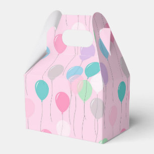 Ballotins Motif mignon de ballons d'anniversaire sur