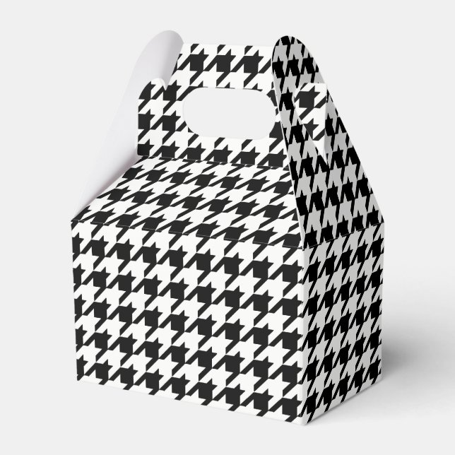 Ballotins Motif noir et blanc Houndstooth (Verso)