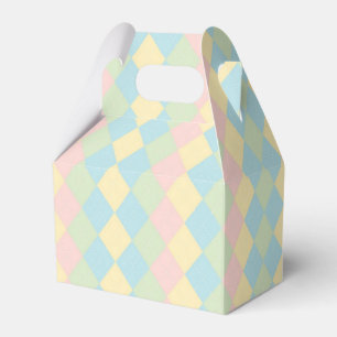 Ballotins Motif pastel de printemps/Pâques argyle