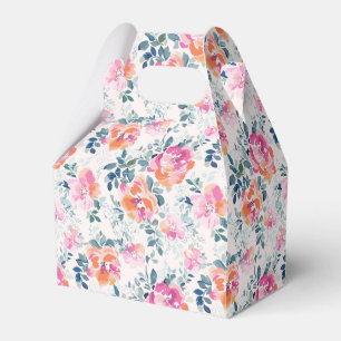 Ballotins Motif peint de roses
