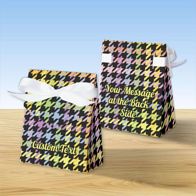 Ballotins Motif Rainbow Houndstooth (Créateur téléchargé)