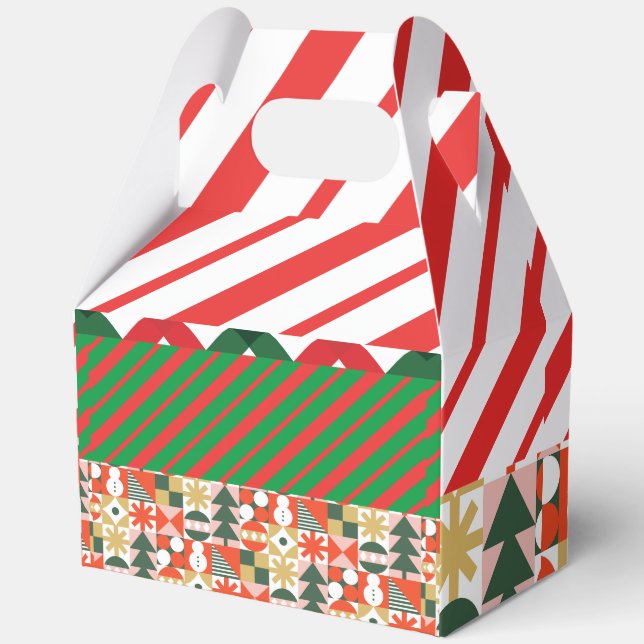 Ballotins Motif rétro de Noël (Recto)