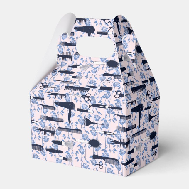 Ballotins Motif Rose bleu Beauty Care (Verso)