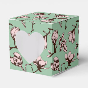 Ballotins Motif sans couture avec bourgeons floraux des arbr