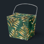 Ballotins Motif sans couture avec des fougères dorées<br><div class="desc">Motif sans couture d'or,  de bijoux,  de branches de fougères brillantes et de feuilles sur fond vert,  boisé et texturé. Fougère dorée.</div>