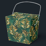 Ballotins Motif sans couture avec fougères dorées<br><div class="desc">Motif sans couture d'or, de bijoux, de branches de fougères brillantes et de feuilles sur fond vert, boisĂ© et texturĂ©. Fougère dorĂ©e.</div>