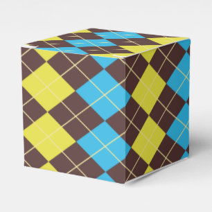 Ballotins Motif Tartan Écossais des Années 70