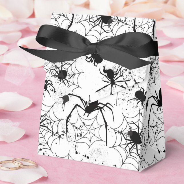 Ballotins Motif Toile d'araignée Halloween  (Mariage)