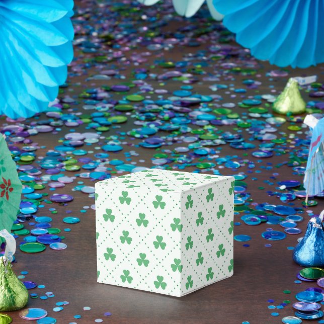Ballotins Motif Trèfle Élégant Classique 2x2x2 (Fête)