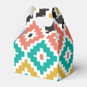 Ballotins Motif tribal aztèque mexicain de diamant d'Ikat