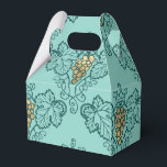 Ballotins Motif turquoise et Gold<br><div class="desc">Vignoble vintage ballotin aux accents turquoise, aqua et or.</div>