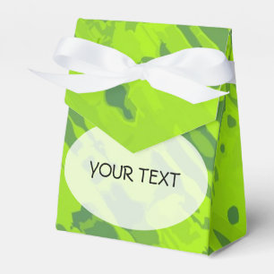 Ballotins Motif - vert d'éclaboussure + votre texte